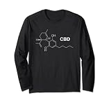 CBD Molecule 420 THC Weed Cannabis Kush Blunt Joint Bong Cera Manga Larga