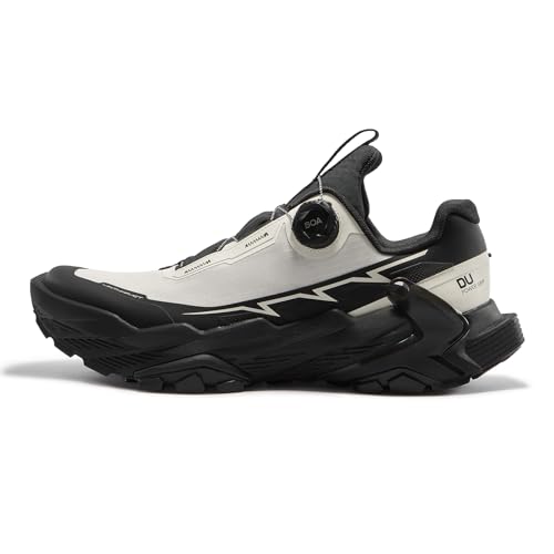 KAILAS ���f�B�[�X FUGA DU2 BOA �g���C�������j���O�V���[�Y �y�� ����~�� �ʋC�� �W���M���O �n�C�L���O �X�j�[�J�[, �I���W�i��/�W�F�b�g�u���b�N, 24.5 cm