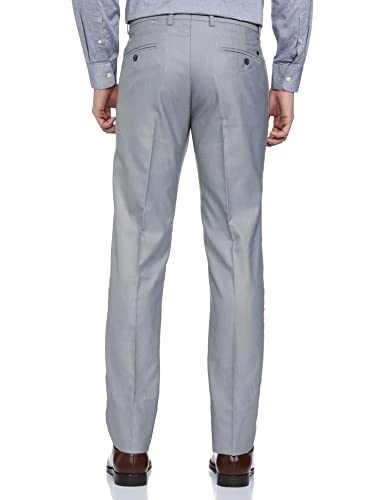 Image of Arrow Light Grey Self Design Formal Trouser (ARADOTR2727 30)