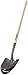Truper 33037 Tru Tough Round Point Shovel with 48