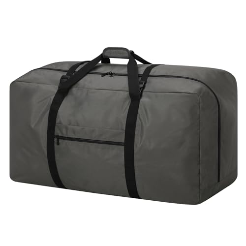 Sac de voyage pliable 110L XXL ZZY gris grand format léger