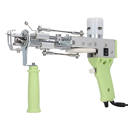 Máquina de Armação de Carpete Elétrica Multiproteção Versátil Máquina de Tufting de Carpete Verde 10