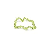 peridoto piedra preciosa precio ☆ ¡Compre ahora mismo la pulsera chip de peridoto! Esta magnífica y única pulsera de moda con chip de peridoto aporta al look una sensación moderna y cool que dice mucho de quien la luce.
