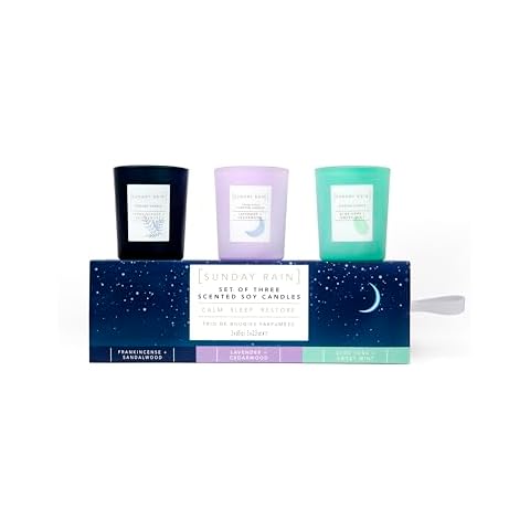 Sunday Rain Mini Candle Gift Set Trio Cover