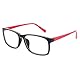 GQUEEN Brille Ohne Stärke Fake Brille Nerdbrille Damen Herren UV400,PO2