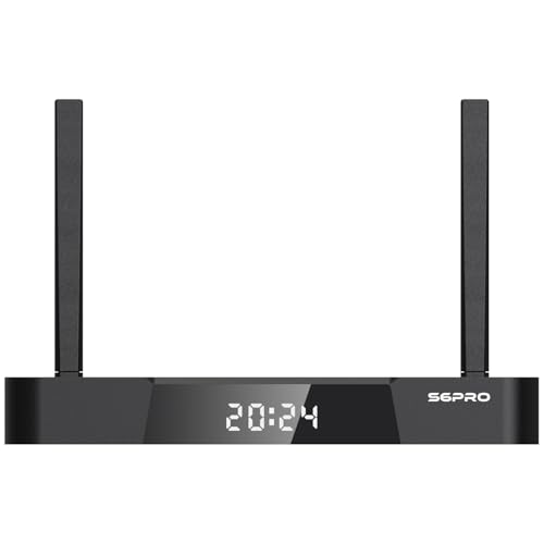 S6 Pro Dual-Band WiFi 6 Router, 4G+32G, 2025 (Super) S6, 2-Year Coverage