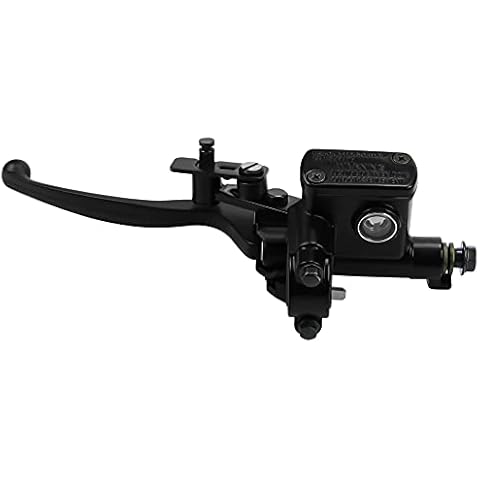 LOCOPOW 7/8” Left Hand Hydraulic Brake Lever Master Cylinder for Chinese 50cc-250cc 110cc 125cc ATV Quad Dirt Mini Bike Moped Tao Tao Coolster Apollo Kazuma Sunl Roketa Lifan Motorcycle Cover