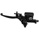 LOCOPOW 7/8” Left Hand Hydraulic Brake Lever Master Cylinder for Chinese 50cc-250cc 110cc 125cc ATV Quad Dirt Mini Bike Moped Tao Tao Coolster Apollo Kazuma Sunl Roketa Lifan Motorcycle