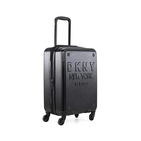 DKNY-New-Yorker-BLACK-color-ABS-Material-Hard-Luggage-20-Inch-Suitcases-BLACK-20-Inch DKNY New Yorker BLACK color ABS Material Hard Luggage 20 Inch Suitcases (BLACK, 20-Inch)
