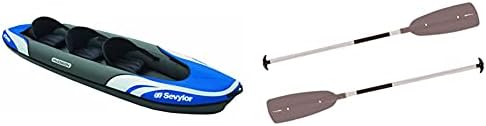 Sevylor Hudson Inflatable Kayak, Three Person - Blue