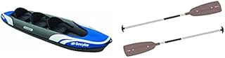 Sevylor Hudson Inflatable Kayak, Three Person - Blue