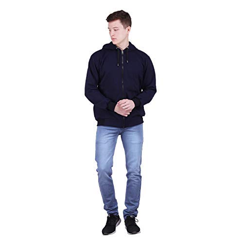 Image of Men's Cotton Hooded Neck Hoodie