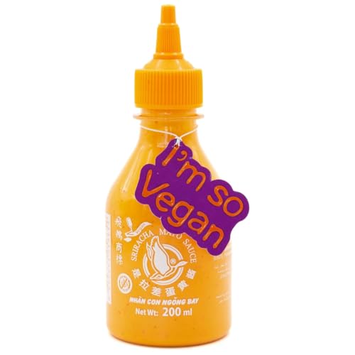 Sriracha Sauce Mayo 200ml - producto vegano - sin glúten - Salsa Sriracha Mayo