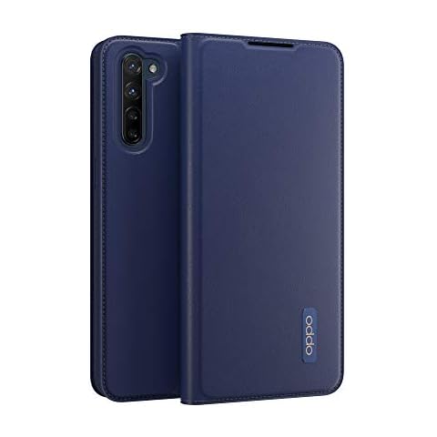 OPPO Etui à Rabat pour Find X2 Lite Bleu Cover