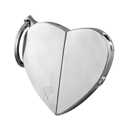 Butane Electric Dual-Use Jet Flame Lighters, Windproof Heart-Shaped Folding Keychain Metal Lighter, Electric USB Rechargeable Lighter Refillable Gas 2 in 1 for Candle Camping Outdoor Gift (Color : Si