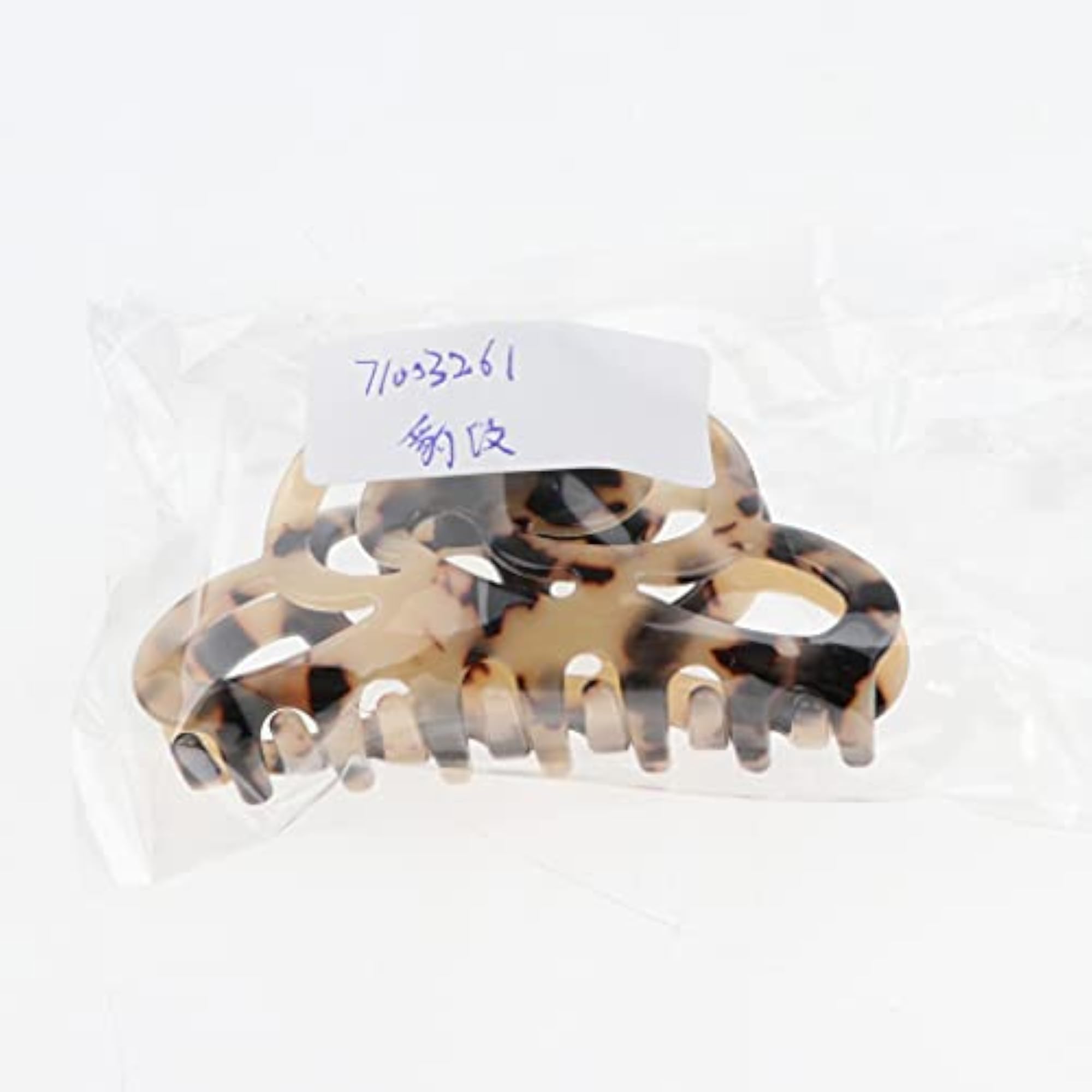 Leopard Print Hair Claw Clips for Women, Styling Tool