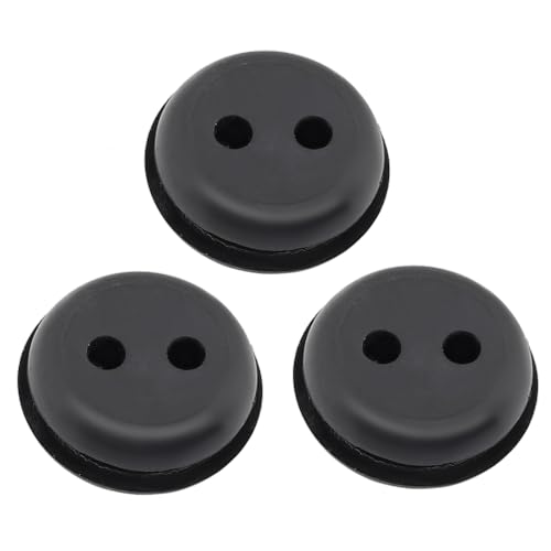 Hipa 3 Pack Fuel Tank Grommet Bushing Rubber Grommet for 2-Hole 19mm (3/4