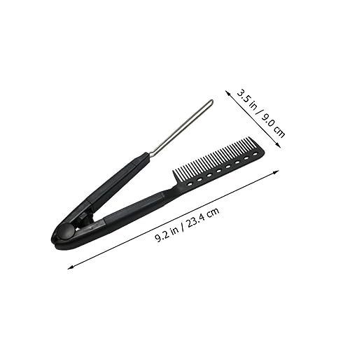 Peine alisador para cabello 3 piezas diseño compacto miniatura 2