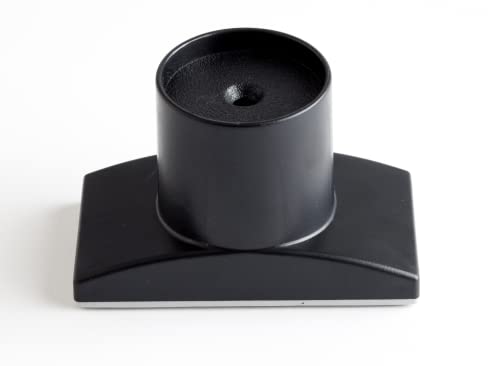 Wall Nanny Extender 4 Inch Baby Gate Extension (Made In Usa) Extends Pressure Mounted Gates, Protects Walls, Stabilizes Gate - For Child Pet & Dog Gates - Works On Stairs, Protector (4 Pack) Black #TOP7