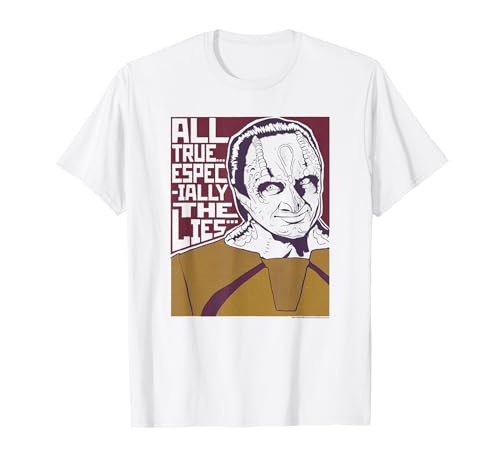 Star Trek: Deep Space Nine Garak All True Especially Lies T-Shirt