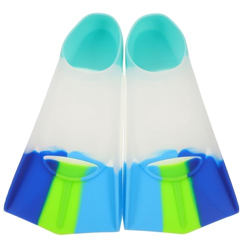 Palmes de natation anti-irritation en silicone souple pour enfants