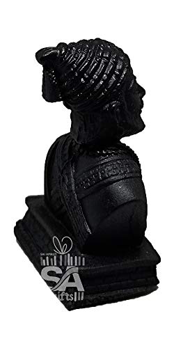 Image of S A Gifts Sai Amrut Chhatrapati Shivaji Maharaj The Legend of Maharashtra Statue for Car Dashboard 6CM (Design 7)