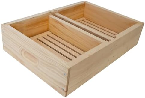 Lehman's Stoney Acres Beekeeping Top Feeder, with Floats, for 8-F...