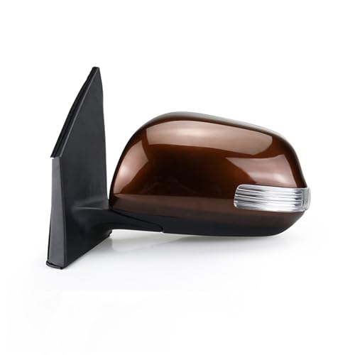 ミラーアセンブリ に適合する RAV4 2010 2011 2012 2013 用 オートアウトサイドドア バックミラー カーアクセサリー ミラーアセンブリ 7/9PIN ビューミラーアセンブリ(7pin Left Brown G)