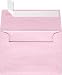 A1 Invitation Envelopes (3 5/8 x 5 1/8) - Rose Quartz Pink Metallic (50 Qty.)