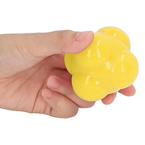 Reaction Catch Ball, Reaction Ball Professioneel multifunctioneel rubber voor het versterken van de behendigheid(Geel) - Afbeelding 3
