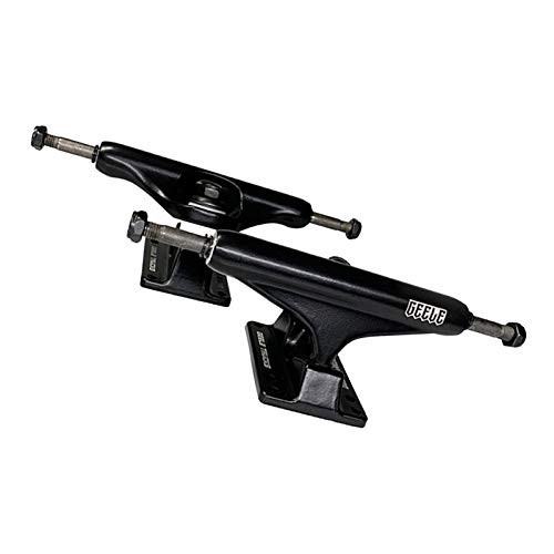 SM SunniMix 2X Camiones De Skateboard Camiones Largos De Aleación De Aluminio Duraderos 2.75inch Negro