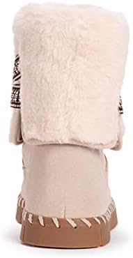 MUK LUKS Women's Flexi Montauk Boots Fashion, Stone, 8.5 | Image 7