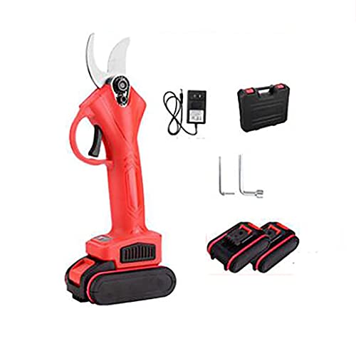 Tijeras de podar eléctricas Podadora de árboles Podadora eléctrica profesional Hoja de aleación Sk5 Alcance aplicable 2,5 cm Carga rápida Gatillo de PVC Tijeras eléctricas de litio multifuncionales Po