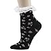 Funcat Womens Lace Ankle Socks Bobby Ruffle Frilly Art Flower Fashion Patterned Lace Top Casual Dress Anklet Socks 5 Pairs
