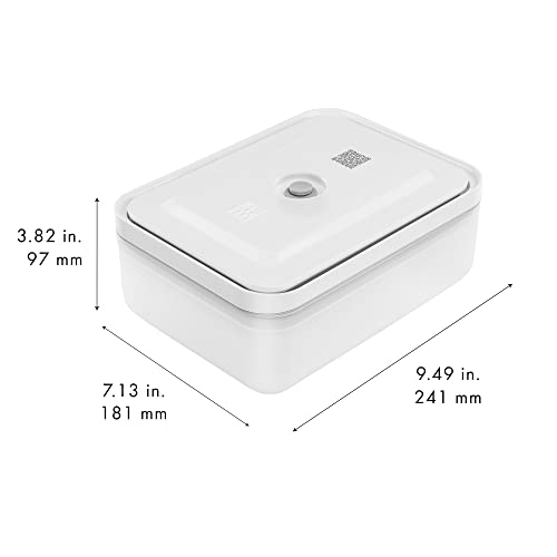 Image of ZWILLING Fresh & Save Medium Airtight Food Storage Containers with Lids, Meal Prep Containers, Plastic, BPA-Free