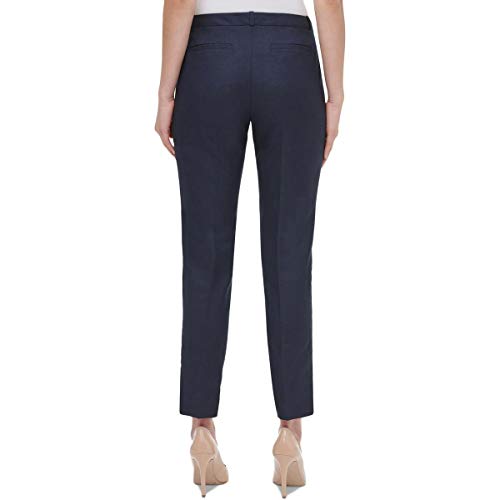 Tommy Hilfiger Women's Linen Slim-Leg Ankle Pants3