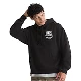 Vans Stacked Hi Pullover, Nero/Bianco, M, Nero/Bianco, M