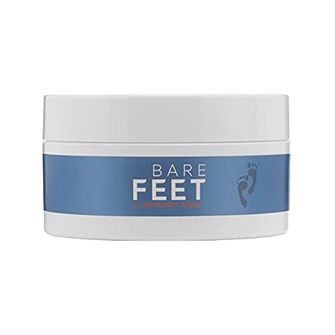 Bare Feet by Margaret Dabbs Exfoliating Foot Scrub (100ml Travel-sized), Foot Care Scrub To Help Care For Lifeless, Dry, Dead And Hard Skin Cover