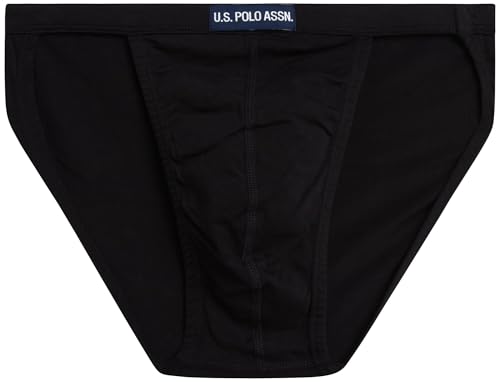 U.S. Polo Assn. Mens Bikini Underwear - 12 Pack String & Classic Cut Mens Briefs (Sizes S-3XL)