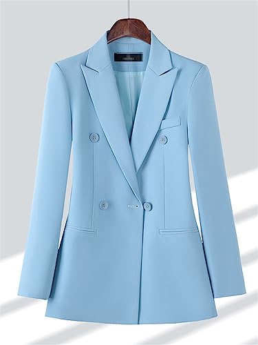 Blazers for Women Fashion Long Sleeves Spring Office Lady Coat2