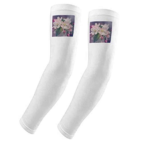 Housse de protection UV motif fleurs blanches contre la décoloration