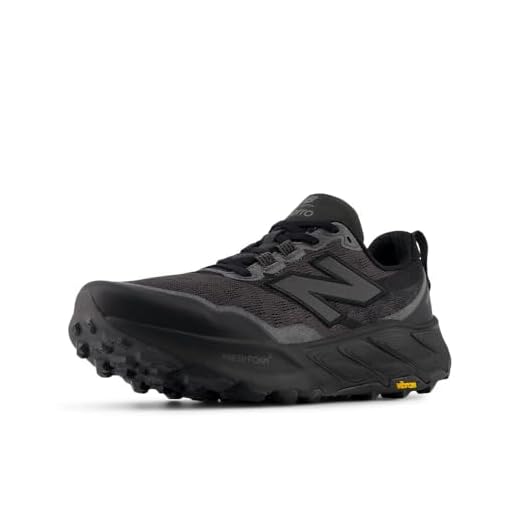 New Balance Chaussures de trail Fresh Foam X Hierro V9 pour femme, Ciment noir / noir, 37 EU