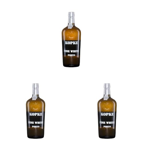 Kopke FINE WHITE Porto 19,5% - 750ml (Paquete de 3)