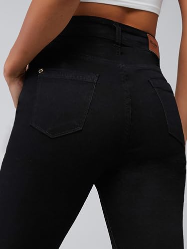 Image of Dolce Crudo Distressed High Rise Skinny Jeans for Women