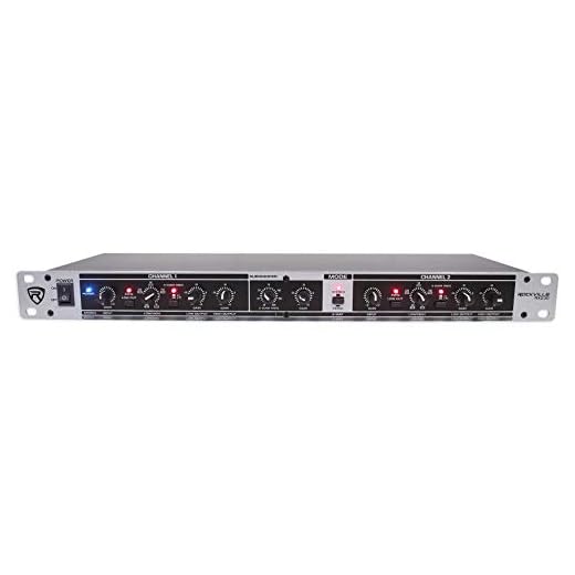 Rockville RX230 2 Stereo / 3 Way Mono Crossover with XLR Input and Output