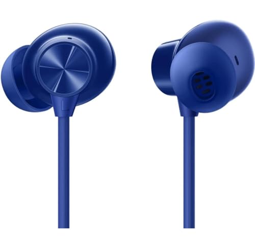 Image of Z2 ANC Bluetooth Neckband Earphones, Blue | 12.4mm Bass Drivers, 45dB Active Noise Cancellation, 28H Battery Life, Fast Charging, Lightweight Flexible