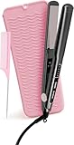 Plancha Lizze Extreme 480°F Profesional con Placas de Titanio | Alaciadora Anti-Frizz + Tapete...