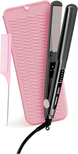 Plancha Profesional Punta Belleza Titanio 480°F Rosa