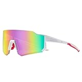 YEWCEP Schnelle Brille Damen, Sportbrille Damen mit UV400 Schutz, Laufbrille Damen für Radfahren, Laufen, Angeln, Skifahren, Baseball, Outdoor-Aktivitäten