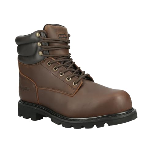 RefrigiWear Men’s Classic Leather Boots, -15°F to 35°F (-26°C to 1°C)